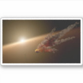 Een grote uitbarsting rond ster NGC 2547-ID8. Sticker (Voorkant)