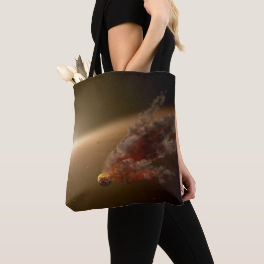 Een grote uitbarsting rond ster NGC 2547-ID8. Tote Bag (Dichtbij)