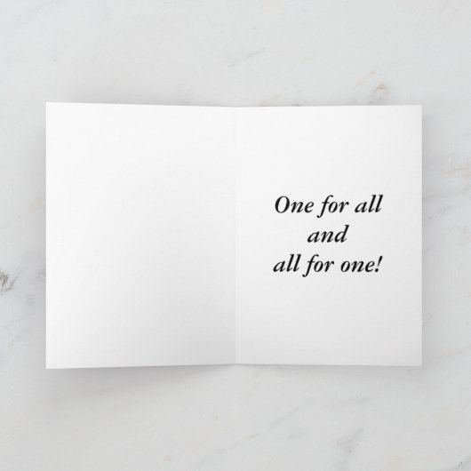 Eén grote vakbond - Kaart (Binnen)