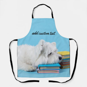 Eén grote volledige dekkingsfoto met optionele te schort