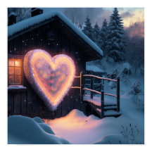 Een grote vorm van het hart voor een landhuis