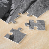 Een grote vuilnisbelder - een gletsjerige griezela legpuzzel (Zijkant)