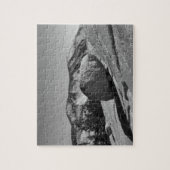 Een grote vuilnisbelder - een gletsjerige griezela legpuzzel (Verticaal)