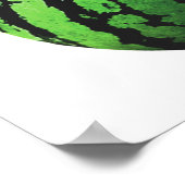 een grote watermeloen poster (Hoek)