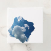 Een grote wolk bedankjes labels (In situ)