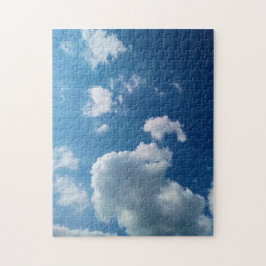 Een grote wolk legpuzzel