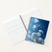 Een grote wolk notitieboek (Binnen)