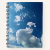 Een grote wolk notitieboek (Voorkant)