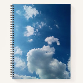 Een grote wolk notitieboek