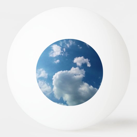 Een grote wolk pingpongbal (Voorkant)