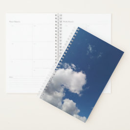 Een grote wolk planner