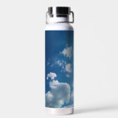 Een grote wolk waterfles (Achterkant)