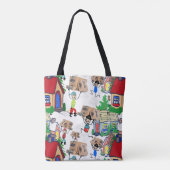 Een grote Ye Porch Piraten! Tote Bag (Achterkant)