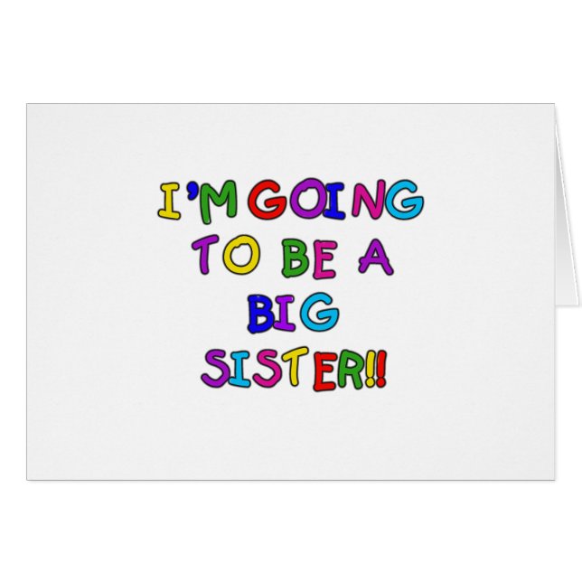 Een grote zuster worden (Voorkant Horizontaal)