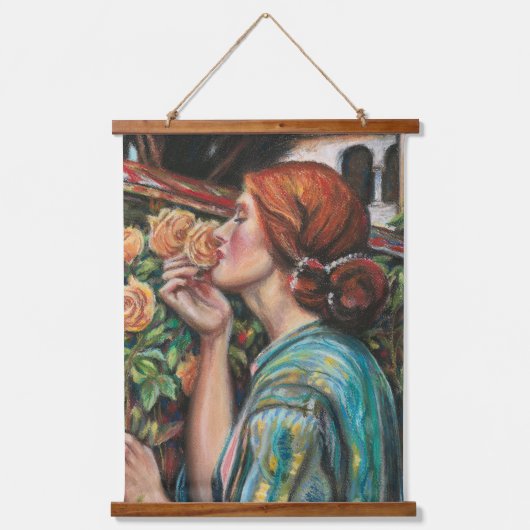 Een grotere schoonheid - hangend wandkleed (Voorkant)