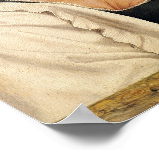 Een Grotesque Oude Vrouw, mogelijk Princess Margar Poster (Hoek)