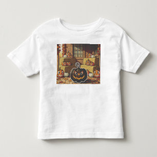Een gruwelijke Halloween-nacht Kinder Shirts