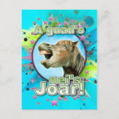 Een guads neis Joar. Briefkaart (Voorkant)