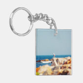 Een Gull's Post Sleutelhanger (Voorkant Links)