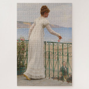 Een gunst - Edmund Blair Leighton Legpuzzel