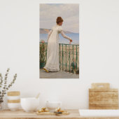 Een gunst - Edmund Blair Leighton Poster (Keuken)