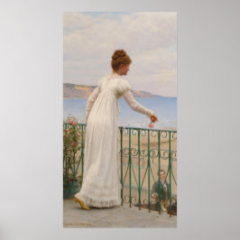 Een gunst - Edmund Blair Leighton Poster