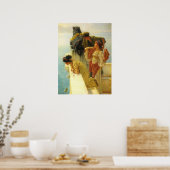 Een gunstige hoek door Sir Lawrence Alma-Tadema Poster (Keuken)