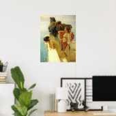Een gunstige hoek door Sir Lawrence Alma-Tadema Poster (Thuiskantoor)