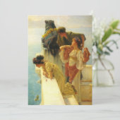 Een gunstige uitkijk by Sir Lawrence Alma-Tadema (Staand voorkant)