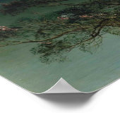 Een gyrovalk in een uitgebreid berglandschap poster (Hoek)