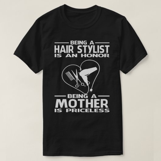 Een haarlijst zijn is een eer om een MOEDER te zij T-shirt (Design voorkant)