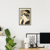 Een haarpin instellen poster (Thuiskantoor)