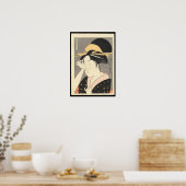 Een haarpin instellen poster (Keuken)