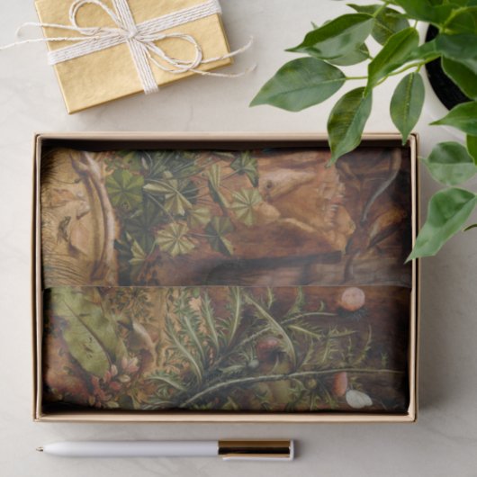 Een haas in het bos | Hans Hoffmann Tissuepapier (Geschenk)