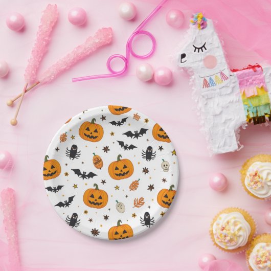 een Halloween bord (Feest)