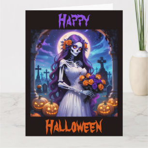 Een Halloween bruid Kaart