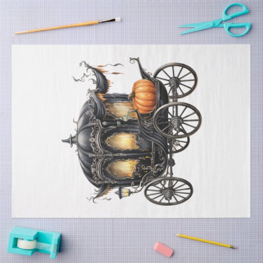 Een  Halloween Design Collectie 11 Tissuepapier (Craft)