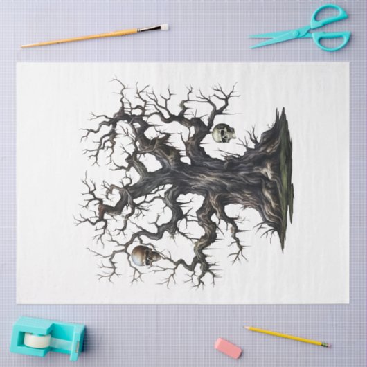 Een  Halloween Design Collectie 19 Tissuepapier (Craft)