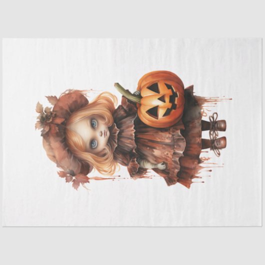Een  Halloween Design Collectie 1 Tissuepapier (Voorkant)