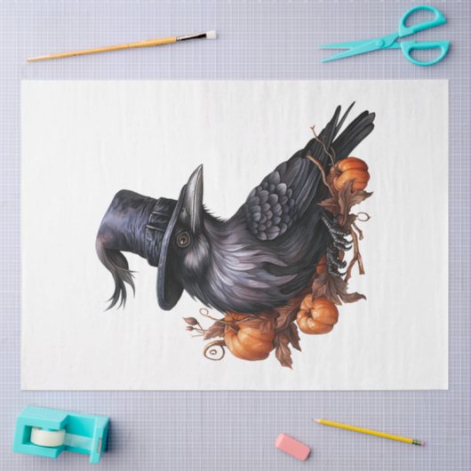 Een  Halloween Design Collectie 21 Tissuepapier (Craft)