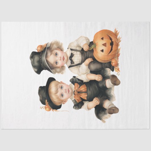 Een  Halloween Design Collectie 26 Tissuepapier (Voorkant)
