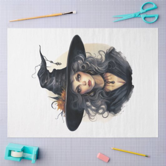 Een  Halloween Design Collectie 33 Tissuepapier (Craft)