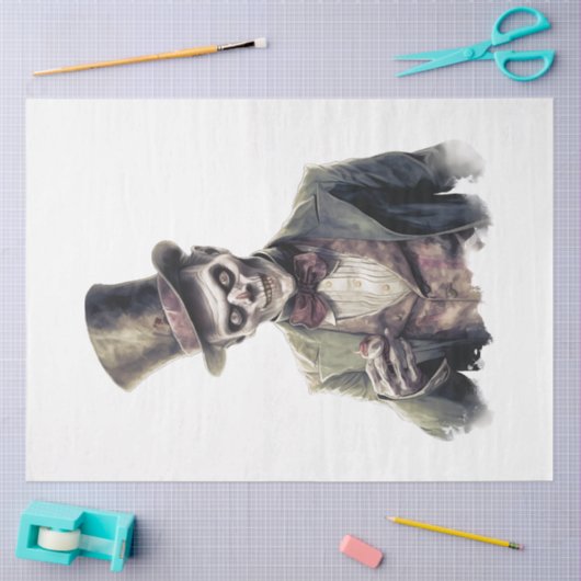 Een  Halloween Design Collectie 5 Tissuepapier (Craft)