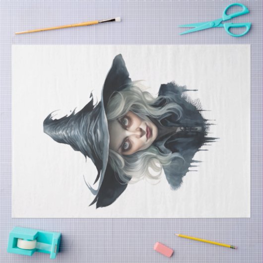 Een  Halloween Design Collectie 9 Tissuepapier (Craft)