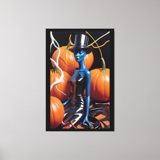Een Halloween droom - Ken Gage Art Canvas Afdruk (Voorkant)