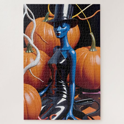 Een Halloween droom - Ken Gage Art Legpuzzel (Verticaal)