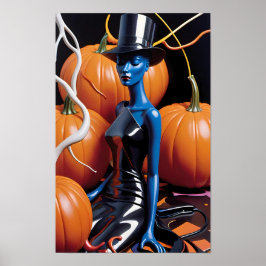 Een Halloween droom - Ken Gage Art Poster