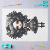 Een Halloween-kledingontwerpcollectie 10 Tissuepapier (Craft)