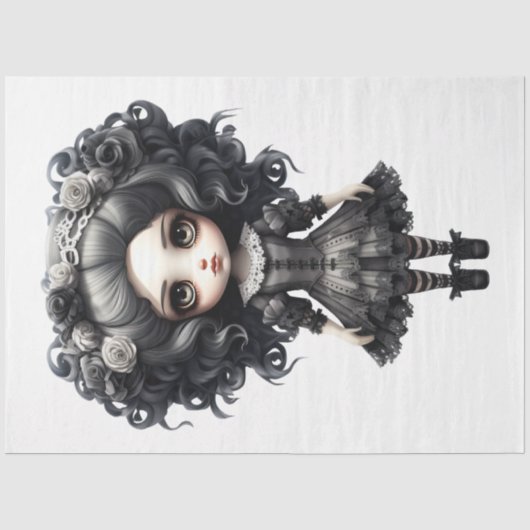Een Halloween-kledingontwerpcollectie 10 Tissuepapier (Voorkant)