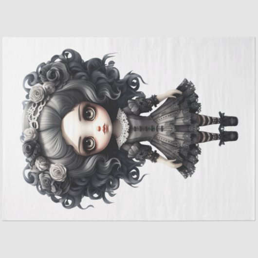 Een Halloween kostuum ontwerp Collectie 10 Tissuepapier (Voorkant)